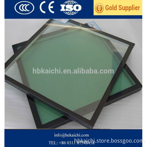 low e tempered Double Glazing Glass price for building with CE ISO